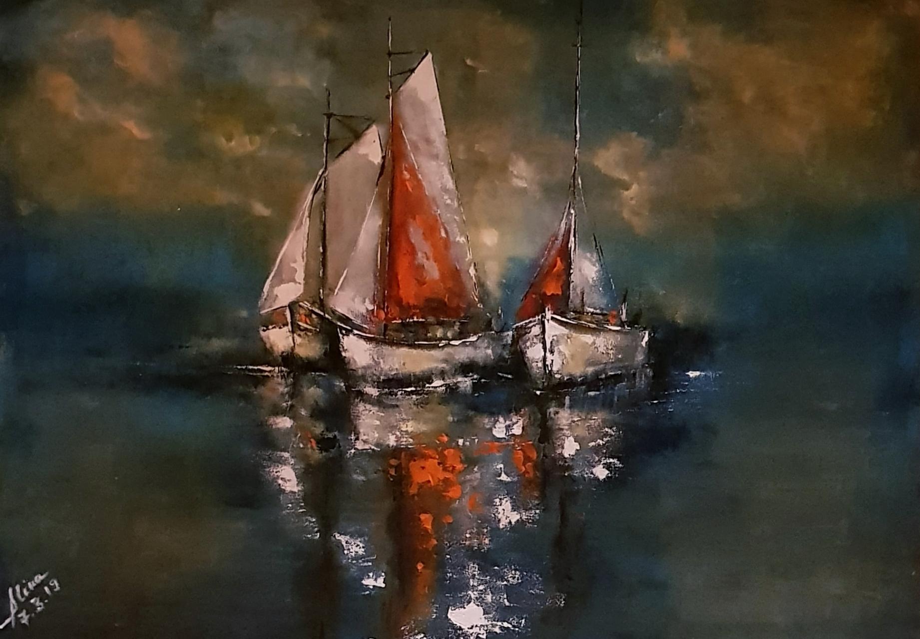 ArteDiAlina.com painting: it's gonna be alright
